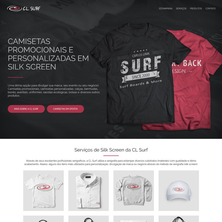Criação de Site CL Surf